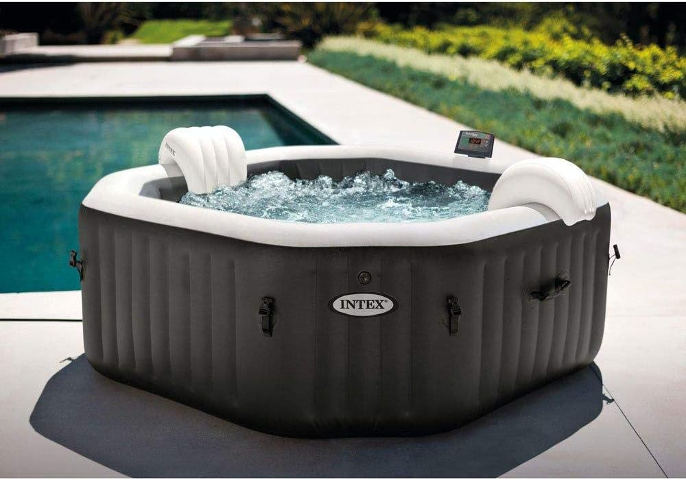 Intex PureSpa Jet and Bubble Deluxe Inflatable Spa Set